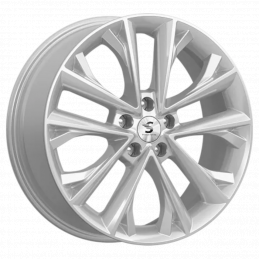 СКАД КР012 (18_Sportage QL) 7x18 PCD5x114.3 ET48.5 DIA 67.1  Elite silver