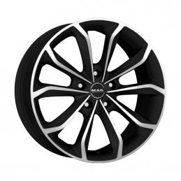 MAK Xenon 8.5x20 PCD5x108 ET45 Dia72 Ice Black