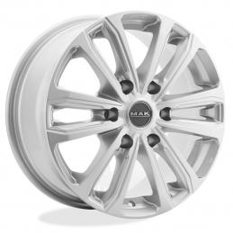 MAK Safari 6 7.5x17 PCD6x130 ET50 DIA 84.1  Silver