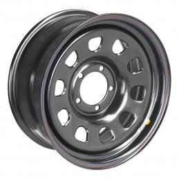 Off-Road Wheels Диск усиленный УАЗ, ГАЗ Соболь, Dodge Ram 1500 стальной черный 8x18 PCD5x139.7 ET15 DIA 110  Черный