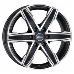 MAK King 6 6.5x16 PCD6x130 ET62 Dia84.1 Ice Black