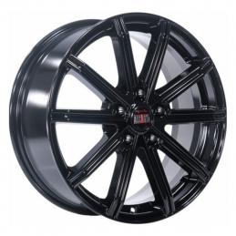 Alcasta M64 7x17 PCD5x108 ET43 Dia65.1 BLACK