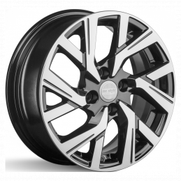 КиК КС1030 (ZV15Cobalt) 6x15 PCD4x100 ET39 Dia60.1 Алмаз-черный