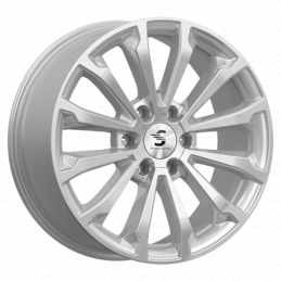 КиК КР006 (20_Land Cruiser Prado) 8.5x20 PCD6x139.7 ET25 DIA 106.1  Elite silver